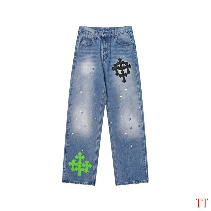 chrome hearts jeans pour homme s_1247b532